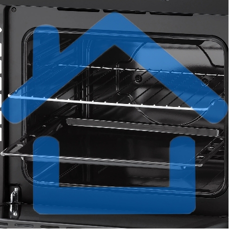 Духовой шкаф электрический Krona ESSENZA 60 BL G2 черный-3