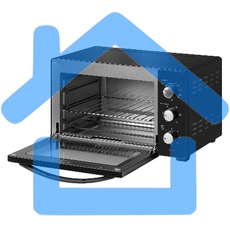 Мини-печь BBK OE3037M черный-4