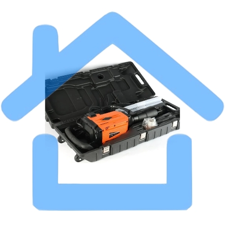 Молоток отбойный PATRIOT DB 560, мощность 1800Вт, энергия удара 45 Дж, 1500 уд./мин., 2 зубила в ком, шт-1