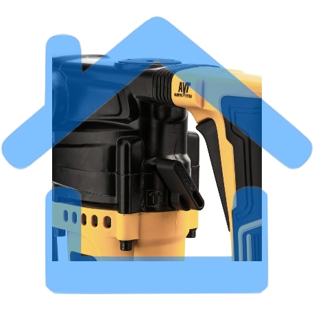 Перфоратор электрический Denzel RHV-1100-26 SDS-plus 1100Вт 4Дж 3 реж 26610-3