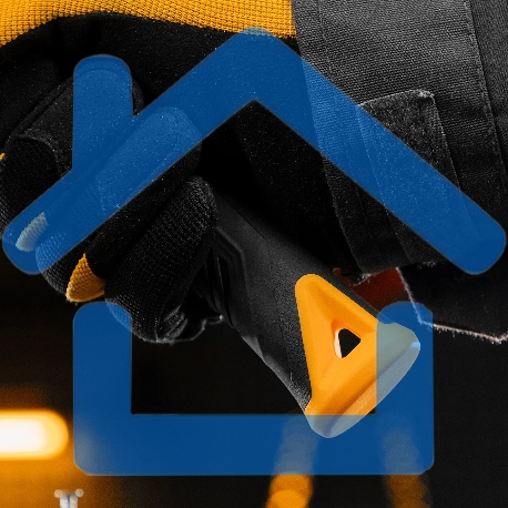 Молоток слесарный Denzel 300 г, кованый, фибергласовая рукоятка c TPR покрытием-3