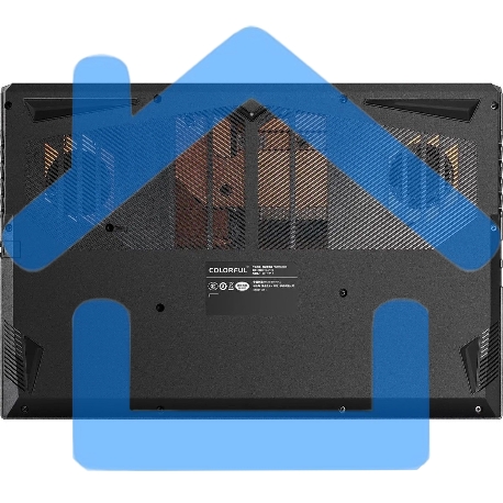 Ноутбук Colorful EVOL X15 AT 23H1-HD55D16512A-G-RU-KA серый Intel Core i5-12500H/16Gb/SSD 512Gb/RTX 4060 8G/15.6