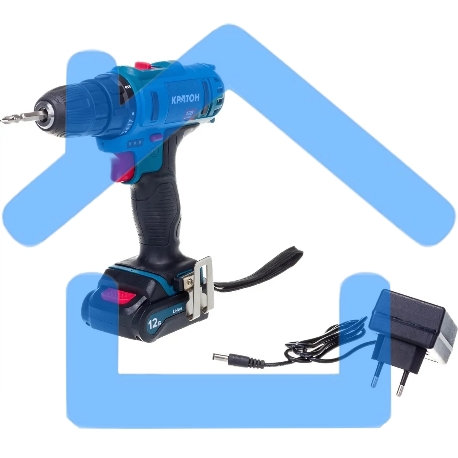 Дрель-шуруповерт аккумуляторная Кратон CDB-12-Li-1,5-2