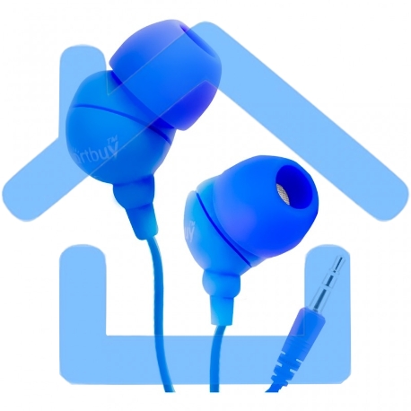 Внутриканальные наушники Smartbuy® COLOR TREND, синие (арт. SBE-3400)/320-2