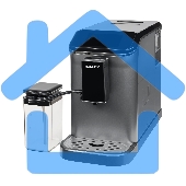 Кофемашина автоматическая Nordfrost HOME 300 Gr черный/серебристый, исп. кофе - зерновой, 1.5 л, 1350 Вт, 20 Бар