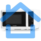 Микроволновая печь SunWind SUN-MW005 белый, 20 л, 700 Вт, переключатели - сенсор