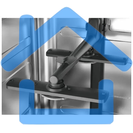 Встраиваемая посудомоечная машина Electrolux EEG62300L, серебристый, 44.6 см, 9 компл., 44 дБ, класс D-3