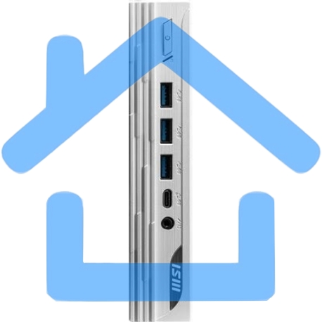 Неттоп MSI Pro DP10 12M-279XRU i3 1215U (1.2) 8Gb SSD 512Gb UHDG без ОС 2.5xGbitEth WiFi BT 120W белый (9S6-B0A622-279)-4