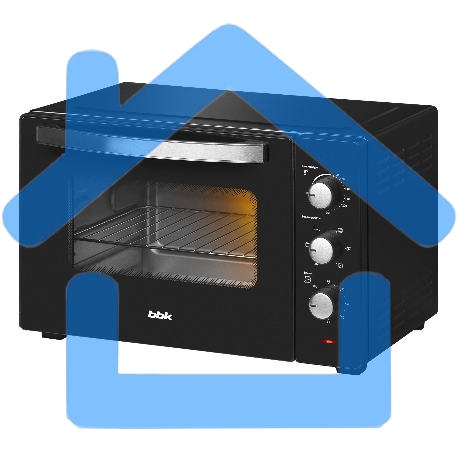Мини-печь BBK OE4037M черный-7