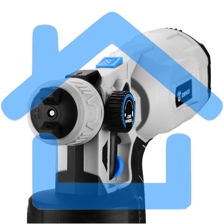 Краскопульт аккумуляторный DEKO SG20DK Max, 20В, 800 мл, 1x3.0А·ч 083-1135-6