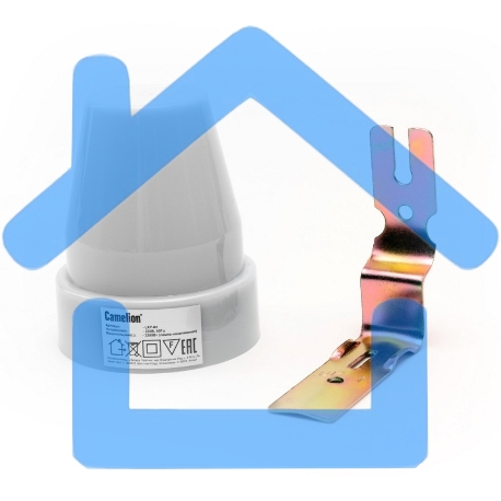 Электронный фотосенсор включения освещения CAMELION (6465) LXP-02 - фотосенсор электронный, 2200 Вт-2