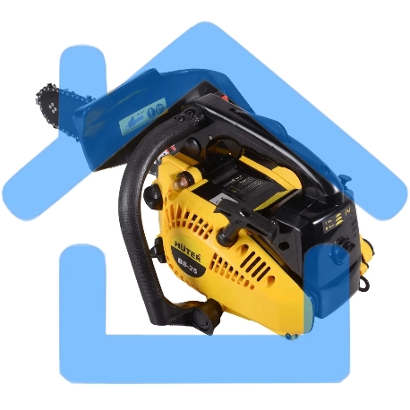 Бензопила Huter BS-25 70/6/5 800 Вт, 25 см3, бак 0,31 л, антивиб. система, шина 300см/12