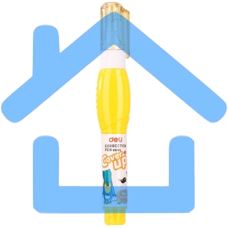Ручка корректор Deli E39299 шариковый белый 7мл-1