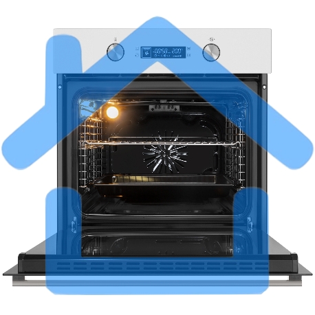 Духовой шкаф электрический HOMsair OEH6010WH белый-8