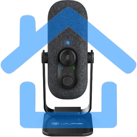 Микрофон Jlab GO Talk черный MTALKGO2RBLK4-3