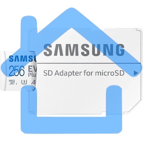 Флеш карта Samsung EVO Plus microSDXC 256Gb MB-MC256KA/EU-3