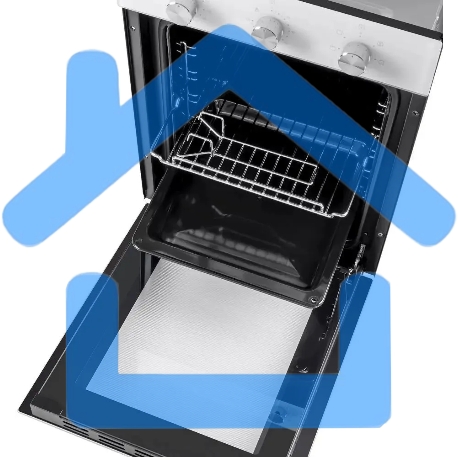 Духовой шкаф электрический встраиваемый HOMSair OEF451WH белый-4