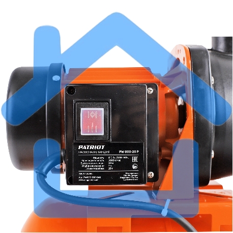 Насосная станция PATRIOT PW 800-20 P, пластик, 20 л, 800 вт.-5