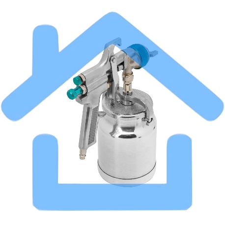 Краскораспылитель STELS -AS 702 НP профессиональный, всасывающего типа, сопло 1,8 мм и 2,0 мм Stels 57364-9