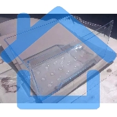 Ящик МК нижний под компрессорную нишу для холодильника (корзина 084) (440 х 300/200 х 220)