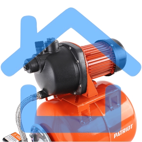 Насосная станция PATRIOT PW 800-20 P, пластик, 20 л, 800 вт.-6