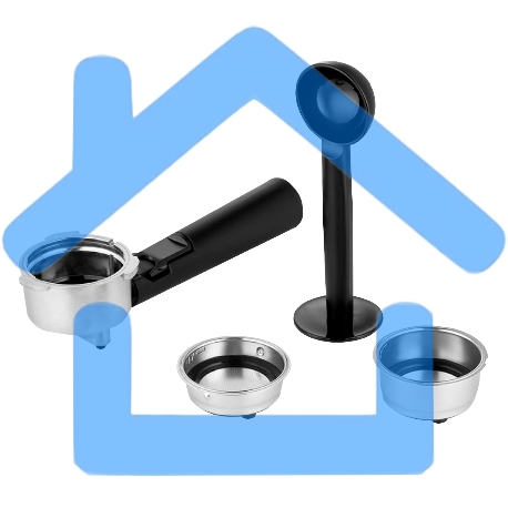 Кофеварка рожковая Zigmund & Shtain ZCM-883 стальной, исп. кофе - молотый, 1.5 л, 1200 Вт, 15 Бар.-8