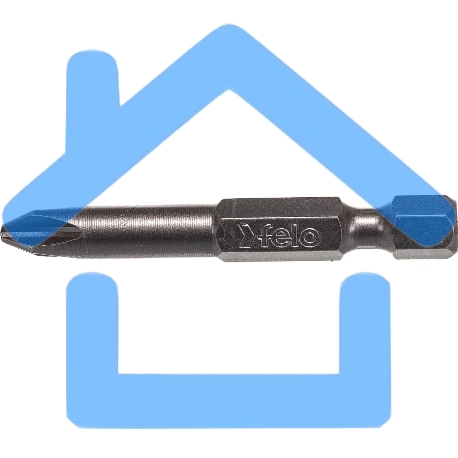 Бита крестовая PH 2х50 серия Industrial (уп.2шт) в блистере Felo 03202536-1