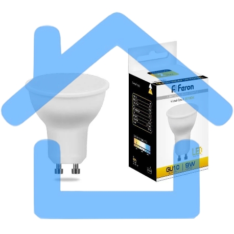 Лампа светодиодная FERON LB-560 (25842) 9W 230V GU10 2700K MR16