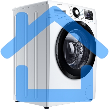 Стиральная машина Атлант СМА 80С1414-C-02 белая, загрузка фронтальная 8кг, 1400 об/мин., класс: A-7