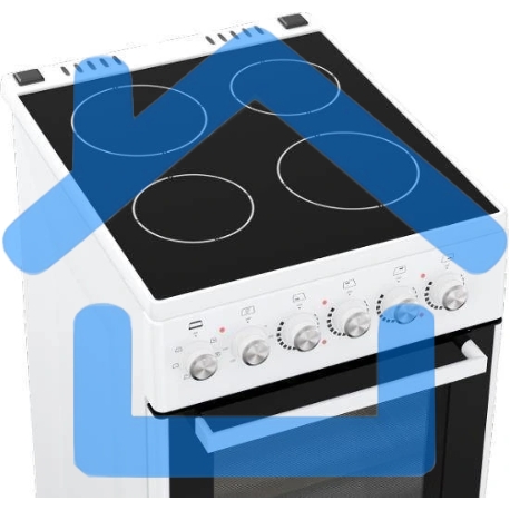 Плита электрическая NORDEN FF5055XXVW белый