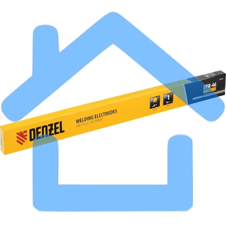Электроды DER-46, диам. 4 мм, 1 кг, рутиловое покрытие Denzel-4