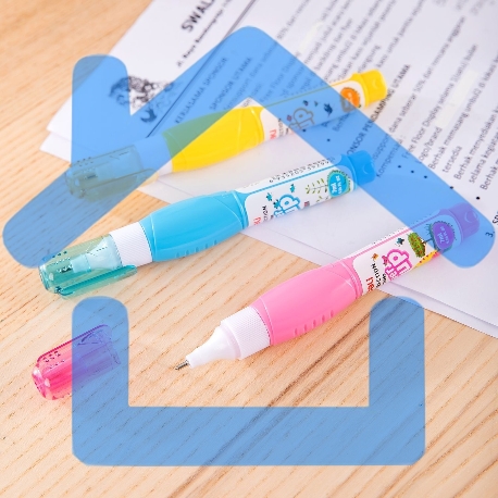 Ручка корректор Deli E39299 шариковый белый 7мл-6