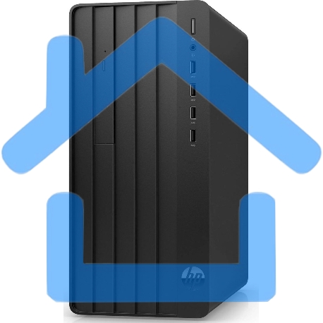 Компьютер HP Pro 290 G9 MT i3 12100 (3.3) 8Gb SSD 256Gb UHDG 730/DVDRW Windows 11 Pro GbitEth 180W kb мышь клавиатура черный (6B2S8EA/W11P)-1