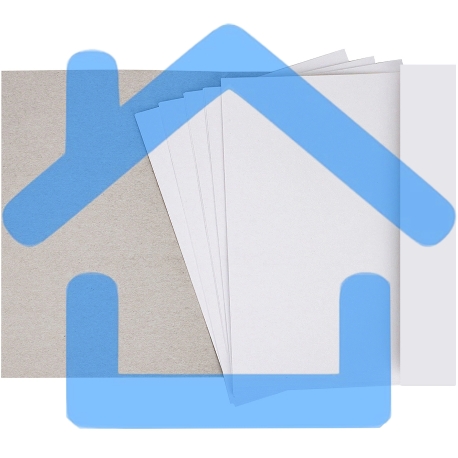 Картон белый Silwerhof мелованный 20л. A4 Create 240г/м2 обл.мел.картон ПЭТ 200x280мм-3