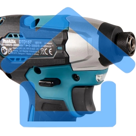 Шуруповерт Makita DTD157RTJ аккум. патрон:квад.1/4