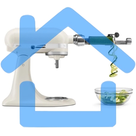 Настольный миксер KitchenAid Classic, планетарное смешивание, 10 скоростей, объем чаши 4.3 л, откидной блок, цвет хром-3