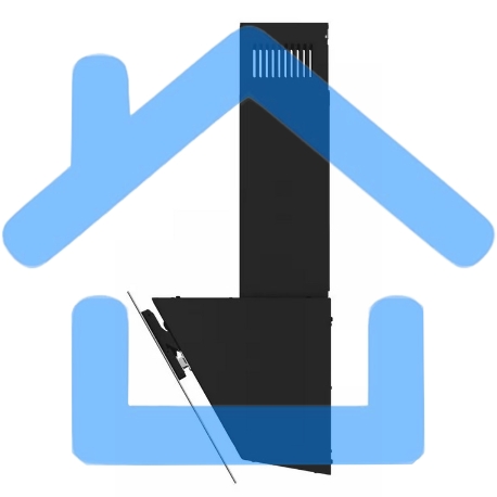 Вытяжка наклонная Elikor Rise BK 50 черный, 50 см, 750 куб. м/ч, 56 дБ-7