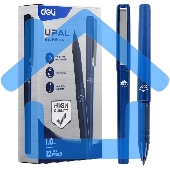 Ручка гелевая Deli Upal EG61-BL синий, d=1мм, синие чернила