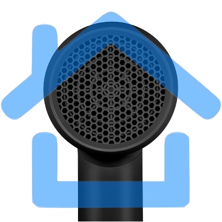 Фен Polaris PHD 2044Ti Quattro Ionic черный-2