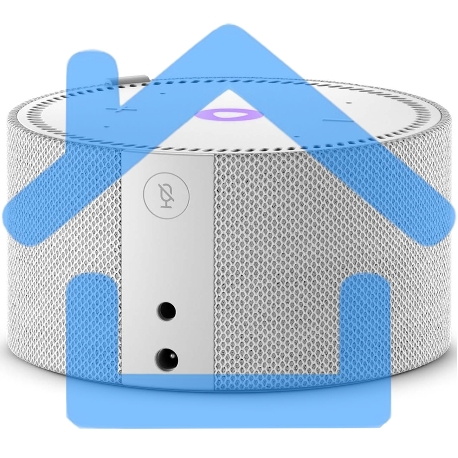 Умная колонка Яндекс Станция Мини, 10Вт, с голосовым ассистентом Алиса на YaGPT, с LED-часами, серый-9