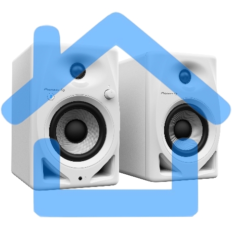 Студийные мониторы Pioneer DJ DM-40D-BT-W