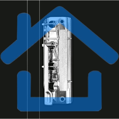 Папка с металлическим зажимом Buro -ECB04CBLACK A4, пластик, 0.5мм, черный-2