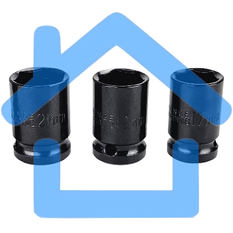 Аккумуляторный бесщеточный ударный гайковерт ProfiPower BL-163 (16В, 260Нм, Li-ion 2шт, 2.0А·ч, ударные головки 17,19,21, З/У,в кейсе)-7