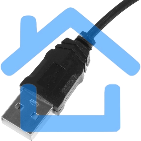 Мышь проводная Defender Overmatch GM-069 черный, 2400 dpi, USB, кнопки - 4-23