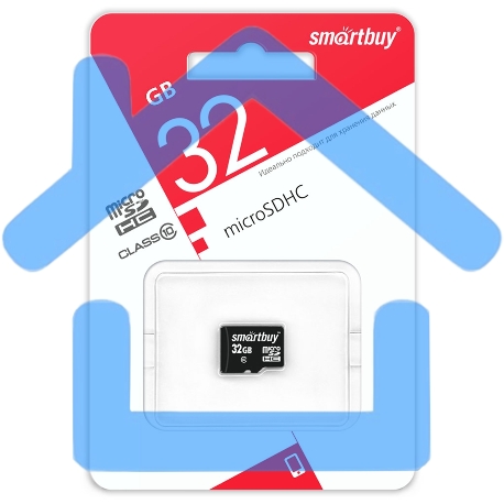 Флеш карта Micro SDHC 32Gb Smartbuy Class 10 (без адаптера) LE-1
