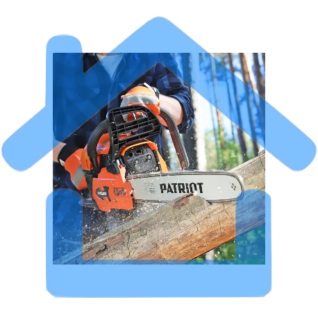Бензопила Patriot PT 4518 2100Вт 2.9л.с. дл.шин.:45см-1
