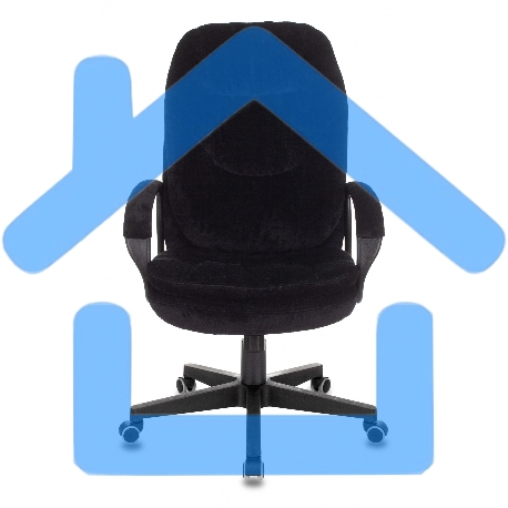 Кресло руководителя Бюрократ CH-868N Fabric черный Light-20, крестовина пластик-13