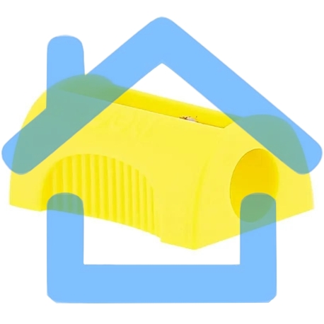 Точилка для карандашей ручная Deli E0594, 1 отверстие, пластик, ассорти, туба-2