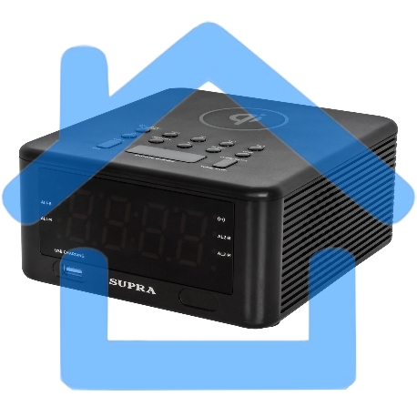Радиочасы Supra SRC-14W-3