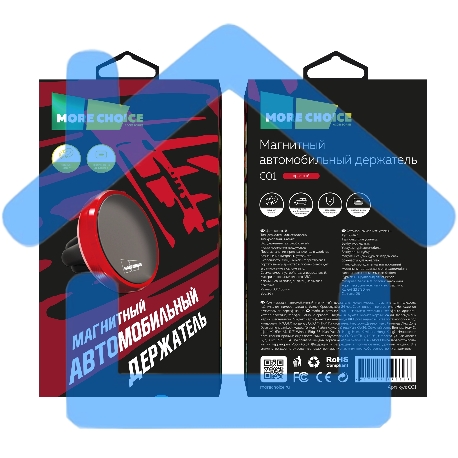 Автомобильный держатель MORE CHOICE (4627151196367) C01 Red-1